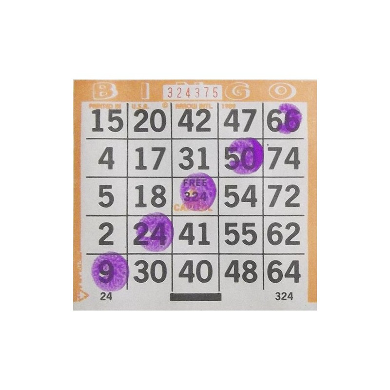 Sunsational Six Pack 4oz Lilac Bingo Dauber