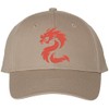 Serpent Dragon Baseball Cap | Embroidered Mythical Creature Oriental Snake