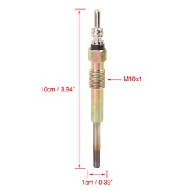 X AUTOHAUX Car Glow Plug Metal Diesel Heater Glow Plug Replacement Set of 4