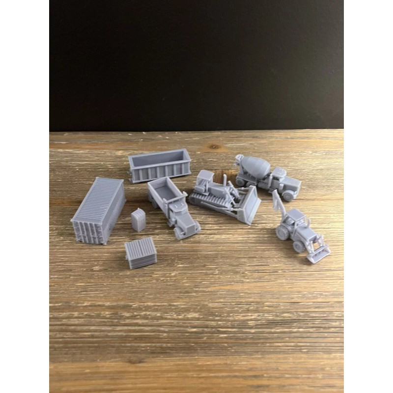 Skyline Creations TT SCALE 1:120 CONSTRUCTION SET (8pcs)