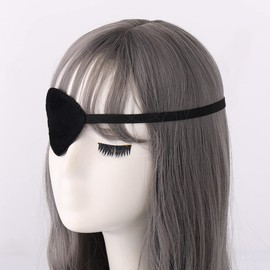 BLESSUME Black Pirate Eye Patch Single Eye Covering(Style 6)