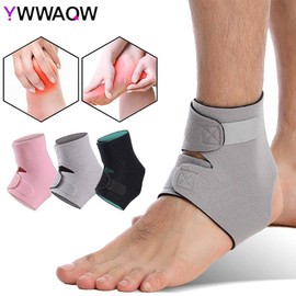 남성을 위한 1 PCS 조정 가능한 발목 버팀대 발바닥 염 압축 랩을 지원 [Gray] 1 PCS Adjustable Ankle Support Compression Wrap for Men [Gray]