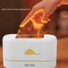 Humidifier Aroma Diffuser Flame Pattern Light Bluetooth Speaker Home Decoration