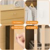 MOROBOR Mini Self-Stick Instant Cabinet Drawer Pulls, 20pcs Clear Silicone
