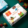 Dtiafu African American Christmas Wrapping Paper Black Santa Gift Wrap