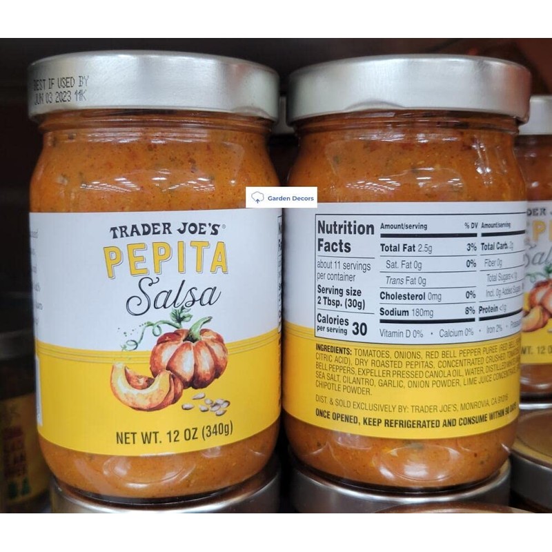 Trader Joe’s Pepita Salsa 12oz 340g (Two Bottles)