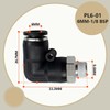 Bwintech Pack of 12 6 mm Hoses AD x 1/8