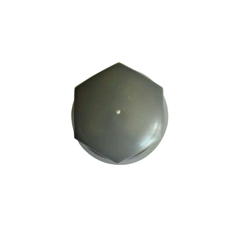 Matel Service 10x Grey Wheel Nut Caps Diameter 32 mm