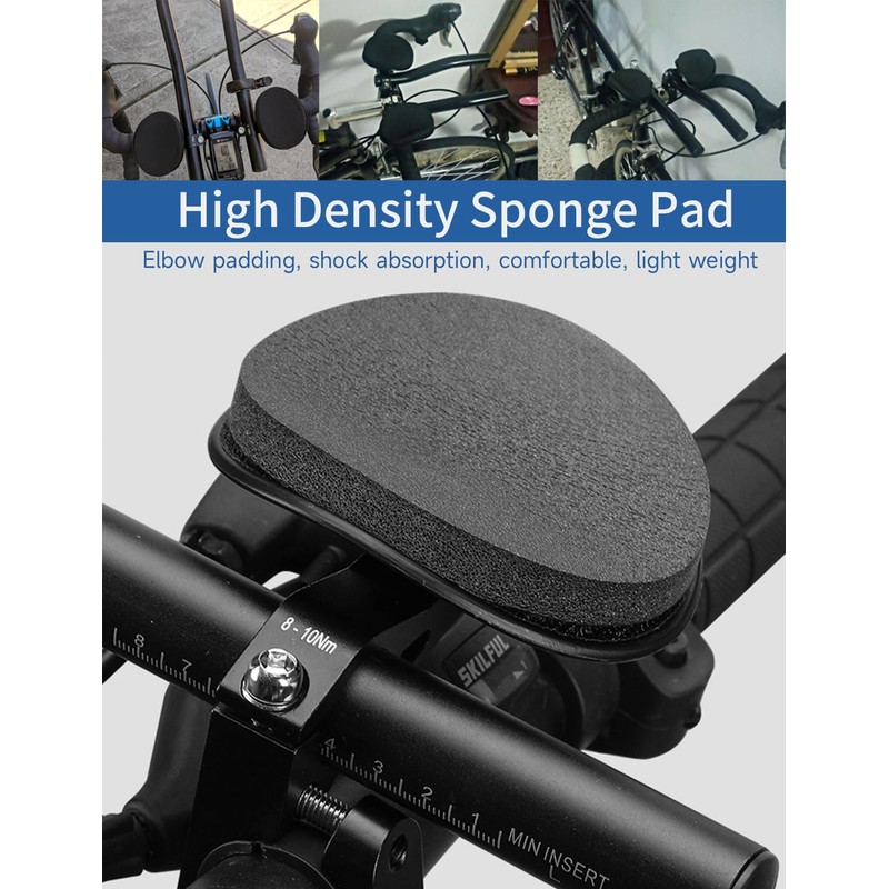 2 PCS Bike rest Bars, Handlebar Bars Bicycle Rest Handlebar
