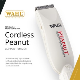 Wahl Professional Cordless Peanut Trimmer Lightweight Versatile Grooming Tool