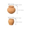BESPORTBLE 2sets Terracotta Pots Set Small Clay Pots for Succulents