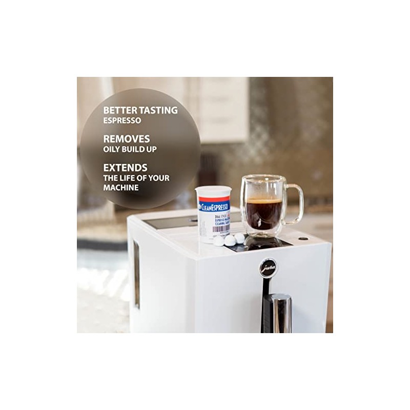 CleanEspresso Dual Cycle Cleaning Tablets for Jura Machines