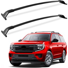 KINGGERI 220lbs Roof Racks Cross Bars fit for Ford Explorer 2016 2017 2018 2019 (Limited/XLT/Sport/Platinum), Heavy Duty Aluminum Roof Rails Crossbars Rooftop Cargo Basket Carrier Luggage Black