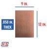 K&S Precision Metals Copper Etching Plate 6605 – 0.050" Thick
