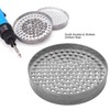 Screw Tray Slotted Tool Storage Holder 127 Holes Zinc Alloy