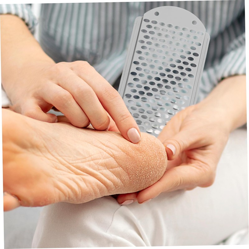 BIUDECO 3Pcs Handheld Pedicure Foot File Ergonomic Callus Remover for