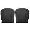 SecosAutoparts Front Driver & Passenger Side Replacement Bottom Perforated Leather