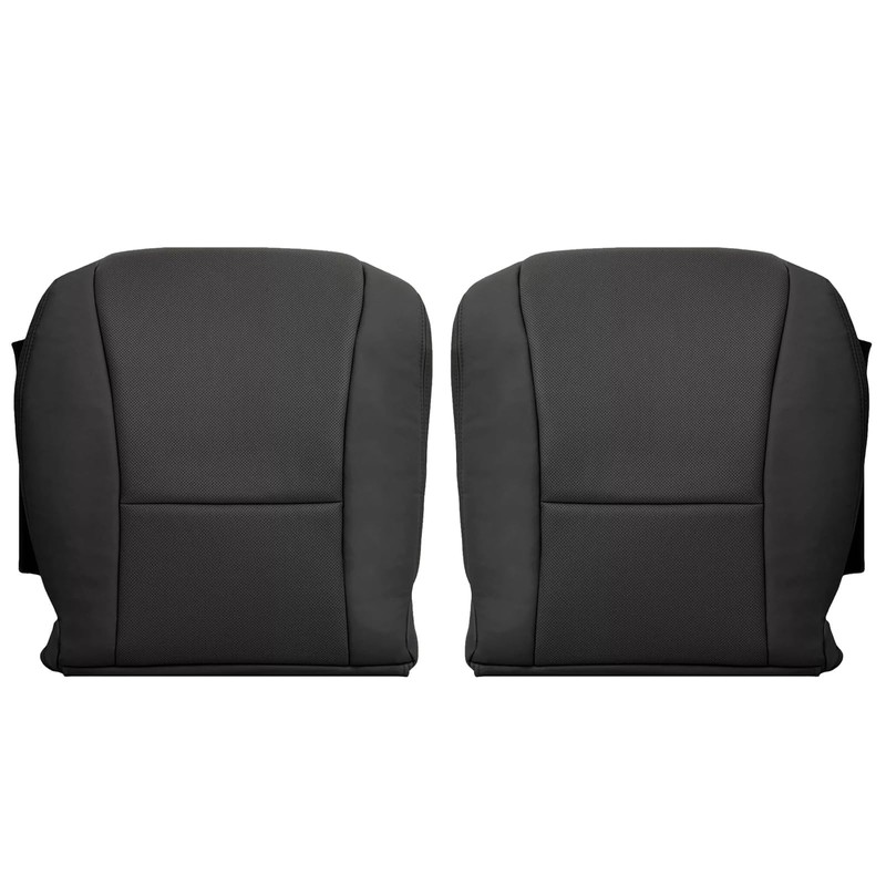 SecosAutoparts Front Driver & Passenger Side Replacement Bottom Perforated Leather