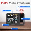 Newentor Projection Alarm Clock, 2-in-1 Weather Station for Bedroom Ceiling,