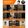 Delicavy Motion Sensor Outdoor Wall Light with Dimmable Bulb, Modern
