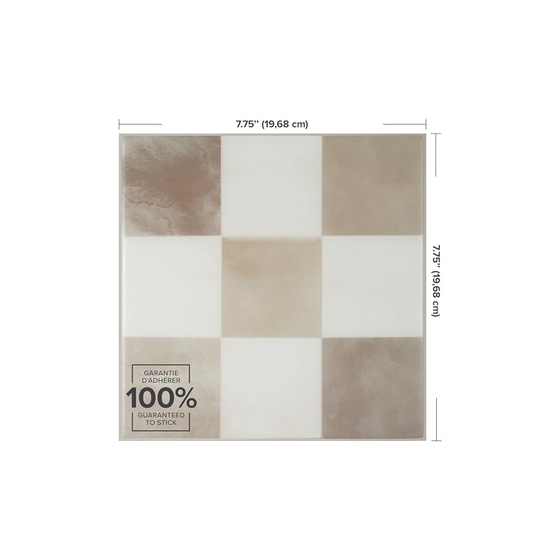 SMART TILES Peel and Stick Backsplash - 5 Sheets of