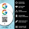 MESSAGENES Google Sticker with QR and NFC | Signs Rating