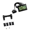LCD3U Electric Bike LCD Display Meter ABS SM Head Electric