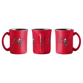 Logo Brands 630-C15CAM: Tampa Bay Buccaneers 15oz Cafe Mug