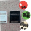 STOBOK Buckles 100Pcs portable plastic buckle Professional Plastic Buckle center