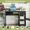 Costway Modern Computer Desk Office Laptop PC Work Table Home