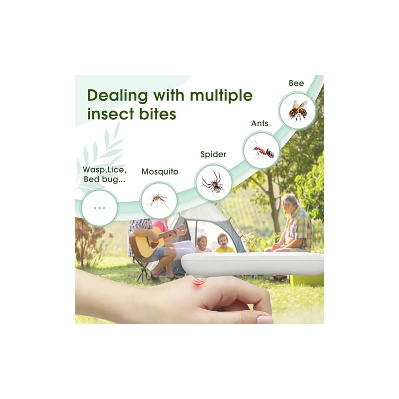 Insect Sting and Bite Relief Electronic Heat Device for After