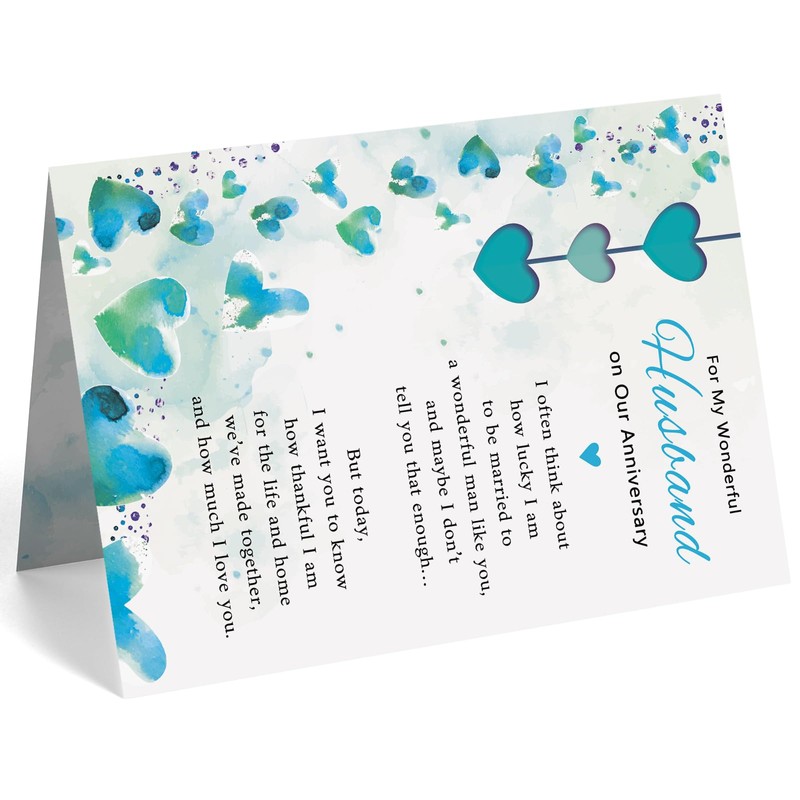 Missonemi Husband Anniversary Card