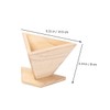 FUNOMOCYA Mold by Rice-Pudding Making Mold Wood Food Rice Ball