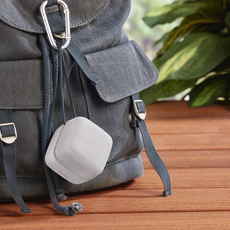 Verbatim Bocina Cube Inalámbrica Bluetooth Color Blanco