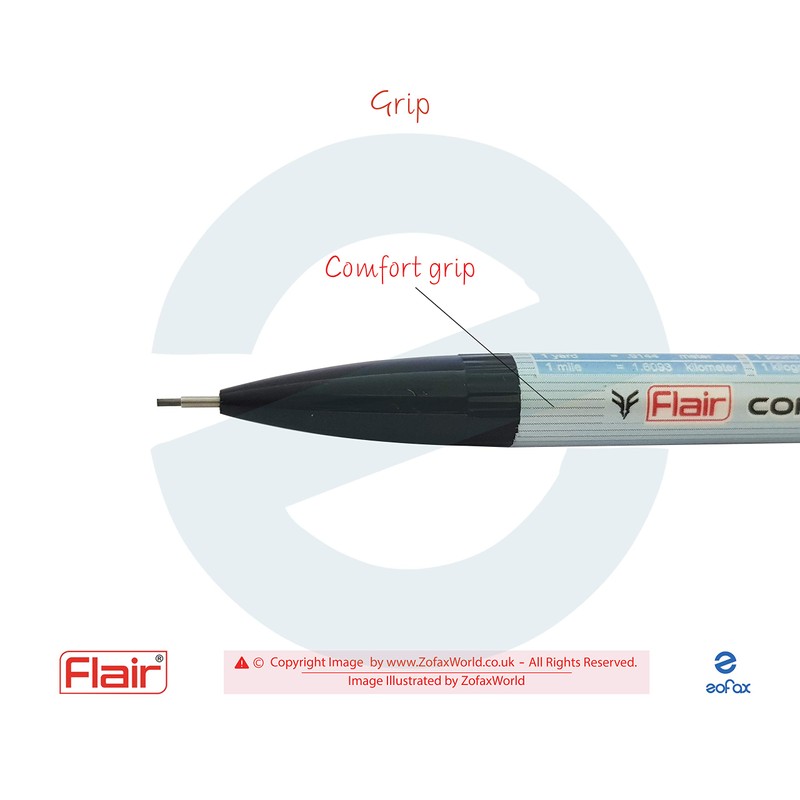 0.7mm FLAIR Converter Eraser Tipped Mechanical Pencil + 2B Lead