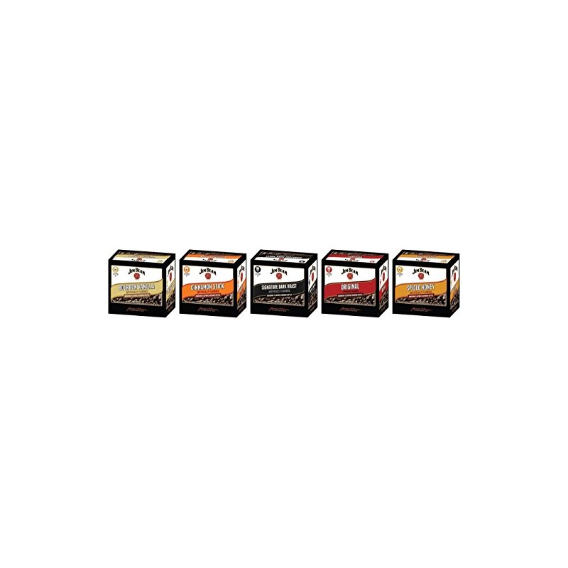 Jim Beam Cinnamon Stick Bourbon Flavored Single Serve Coffee, 18