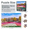 1000 Piece Jigsaw Puzzle - Amsterdam Netherlands Landscape 50x70cm, City