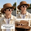 JynxtoyZeal Cappello Estivo Bambini Cappelli da Sole a Tesa Larga