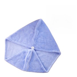 Ipetboom Strong Water Absorbing Hair Turban Extra Shower Towel Wrap for Quick Drying Secure Fit No Blue Color for Daily Use and Hair Care