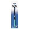 Oral-B Clic Manual Toothbrush, Teal, with Replaceable Brush Head -