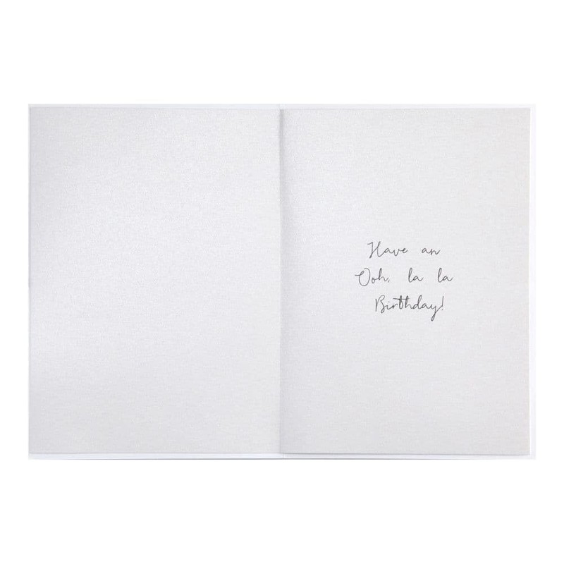 NIQUEA.D, Laser Cut Eiffel Tower Birthday Card