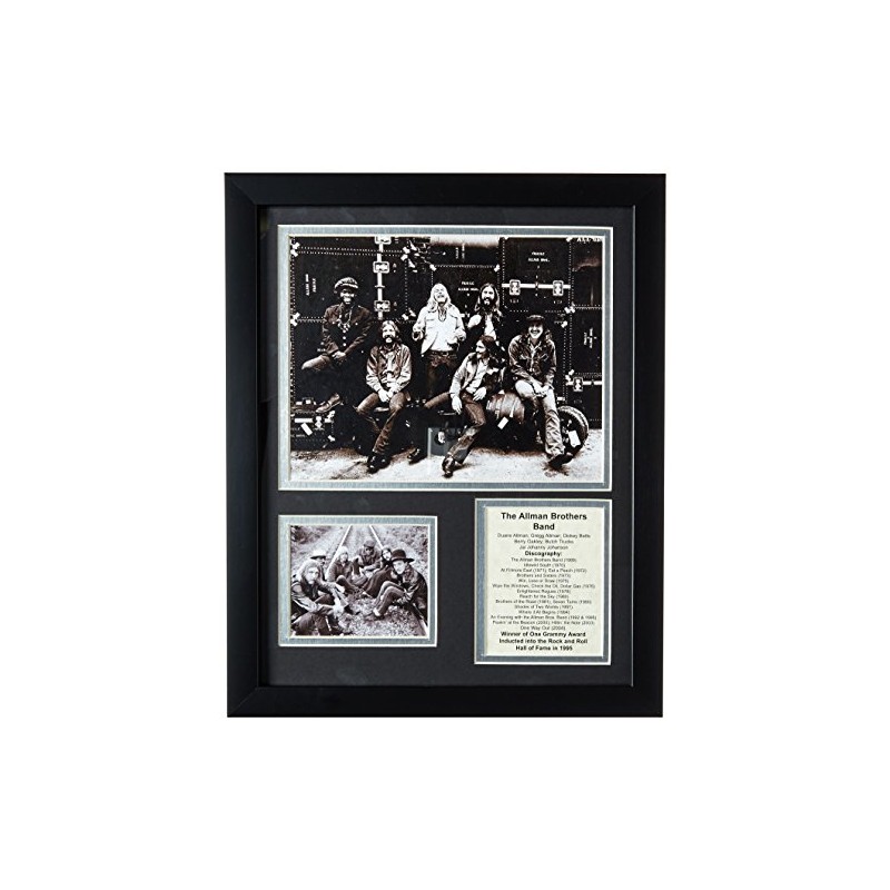 Legends Never Die The Allman Brothers Band Framed Photo Collage,