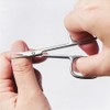 WELANGBN Cuticle Scissors Extra Fine for Manicure and Pedicure, Curved