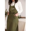 AOBBYBBS Adjustable Japan Nordic Style Soft Cotton Linen Apron with