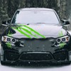 2Pcs Car Hood Cover Sticker Claw Mark Style Universal Engine
