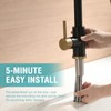 CENOSA Modern Bar Sink Faucet for Kitchen Sink Single Handle