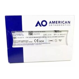 American Orthodontics Brackets Mini Roth .018 American Orthodontics