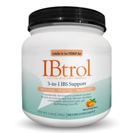 Medtrition Suplemento para la salud intestinal 3 en 1 IBtrol para el SII con psyllium, prebióticos y probióticos. Controla los síntomas del SII,...   