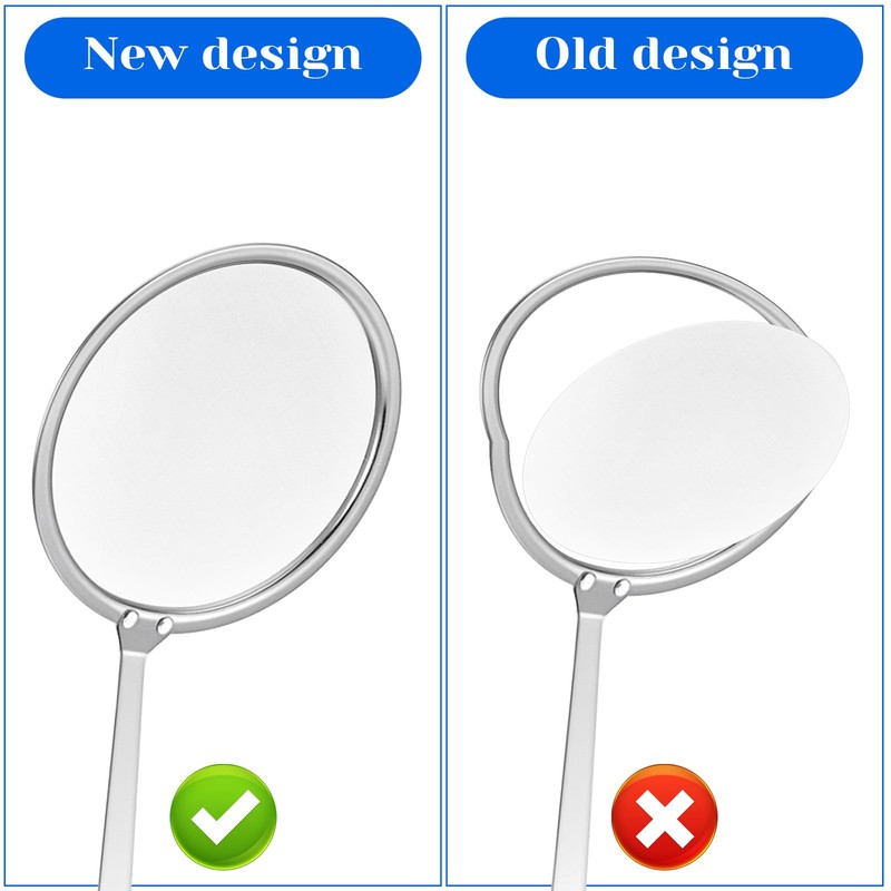 Wanmu Fat Skimmer Spoon, Stainless Steel Fine Mesh Strainer -