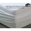 Split Queen Mattress Protector for Adjustable or Split Beds, 100%